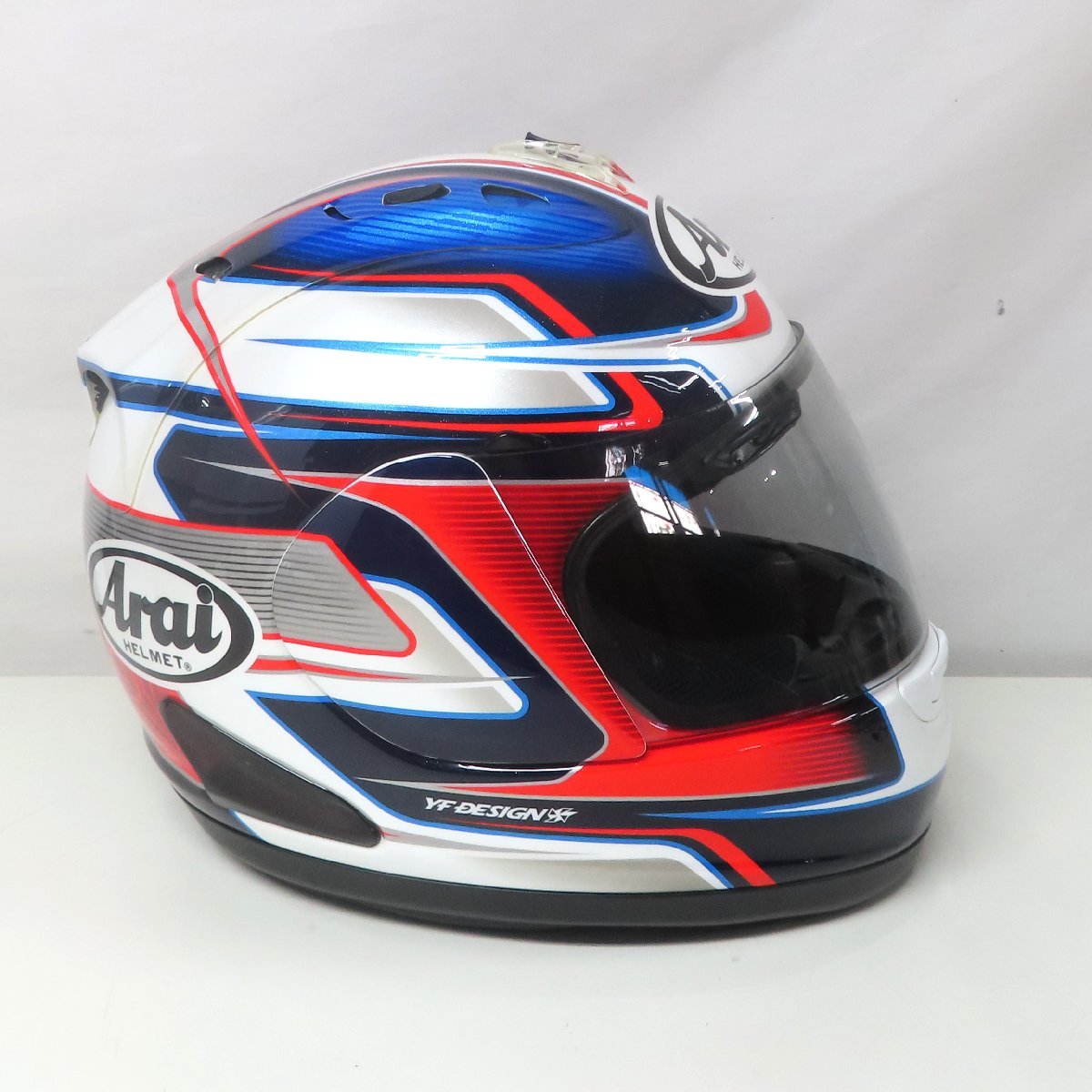 中古美品】Arai アライ RX-7 RR5 ペドロサGP フルフェイスヘルメット S 