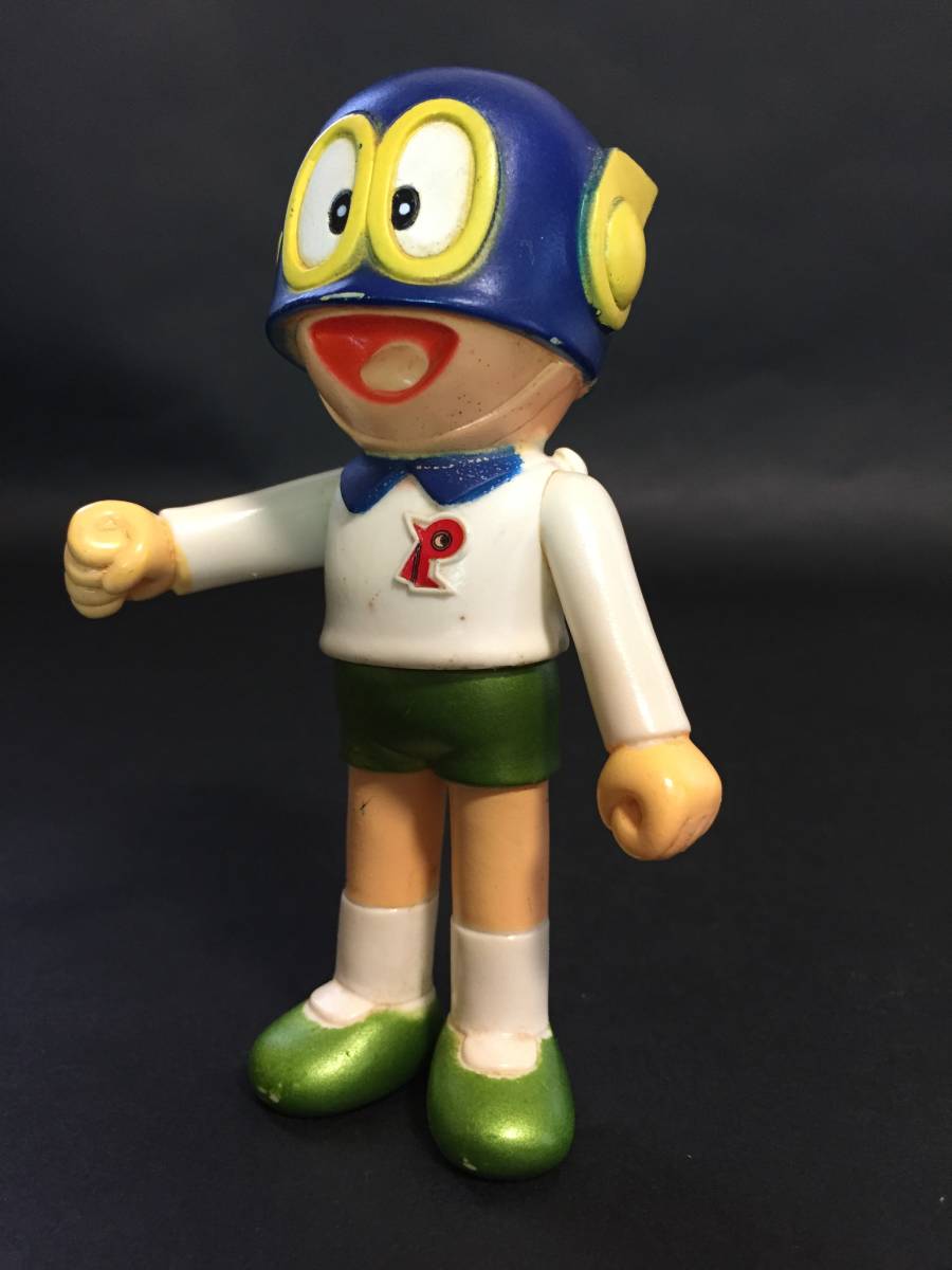 ☆バンダイ パーマン1号 ソフビ人形 約11cm 1983 藤子・小学館・テレビ