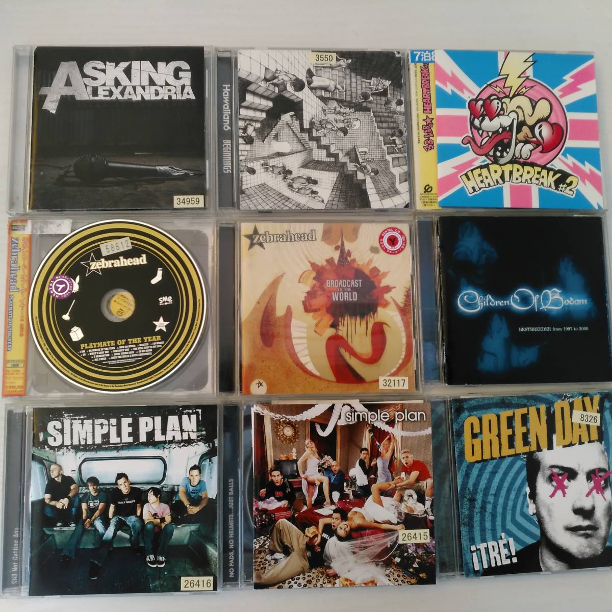 CDアルバム120枚☆洋楽ラウドパンク・ハードロックセットZebrahead