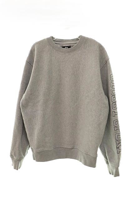 ステューシー STUSSY 22SS EMBROIDERED CREW Sport Applique スウェット トレーナー118462【ブランド古着ベクトル】230303● メンズ