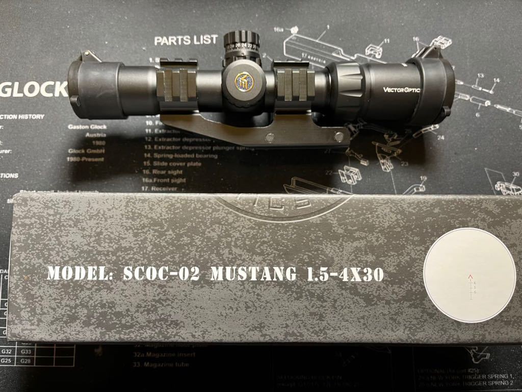 VectorOptics Mustang 1-4x30 GenII トイガン VectorOptics Mustang 1
