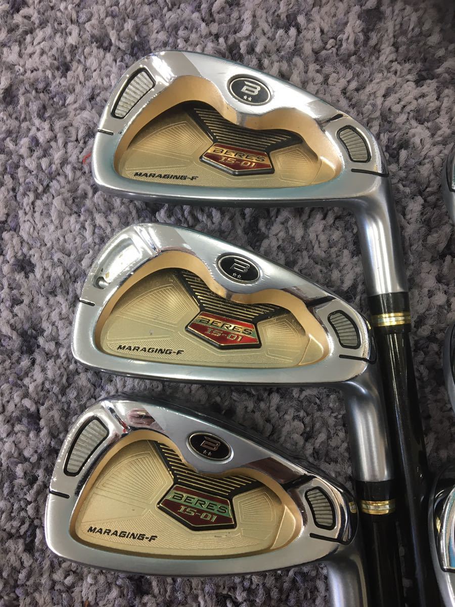 HONMA BERES　IS-01 AW,SW ARMRQ6 49R 3星 希少品 ホンマ BERES IS-01 6本 6i〜11i アーマック6 49 2星 R
