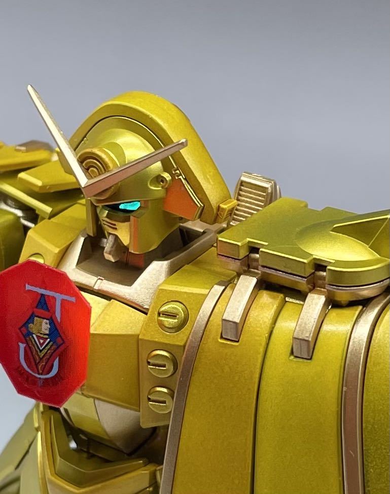 HG 1/144 ガンダムローズ 機動武闘伝Gガンダム ガンプラ 完成品 全塗装 