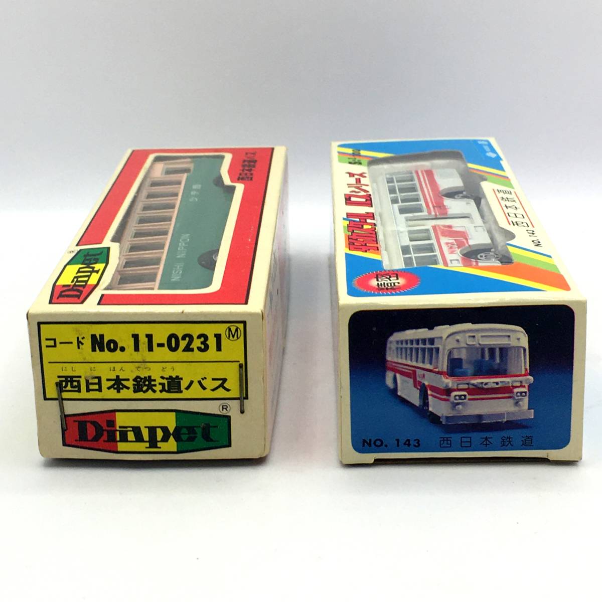 ☆彡 ダイヤペット ヨネザワ 西日本鉄道バス No.11-0231 ＆ ダイカ