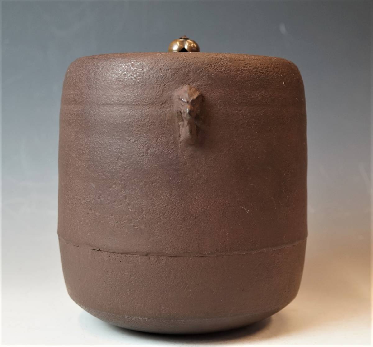 古美味】釜師 畠春斎作 矢筈釜 茶道具 保証品 金属工芸 鉄製 【公式通販】