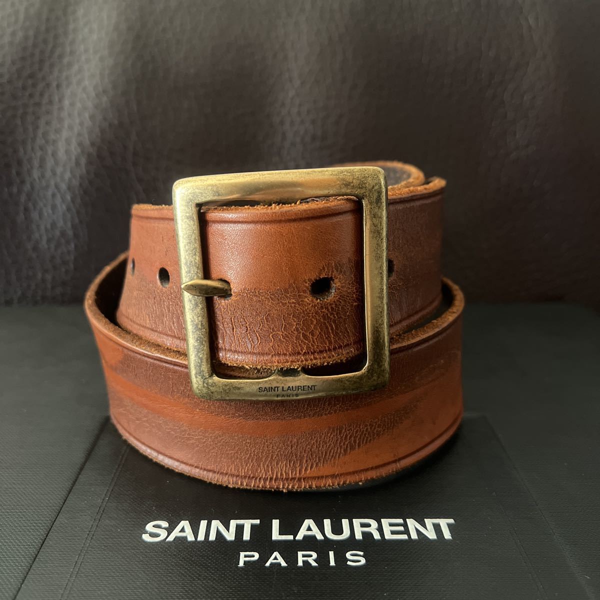 15SS SAINT LAURENT PARIS by Hedi Slimane ディランバックルベルト 