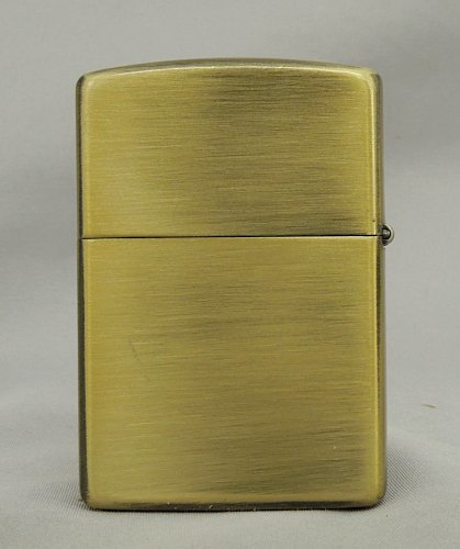 未使用 zippo TIME LITE ジッポー タイムライト カーキ 真鍮いぶし 