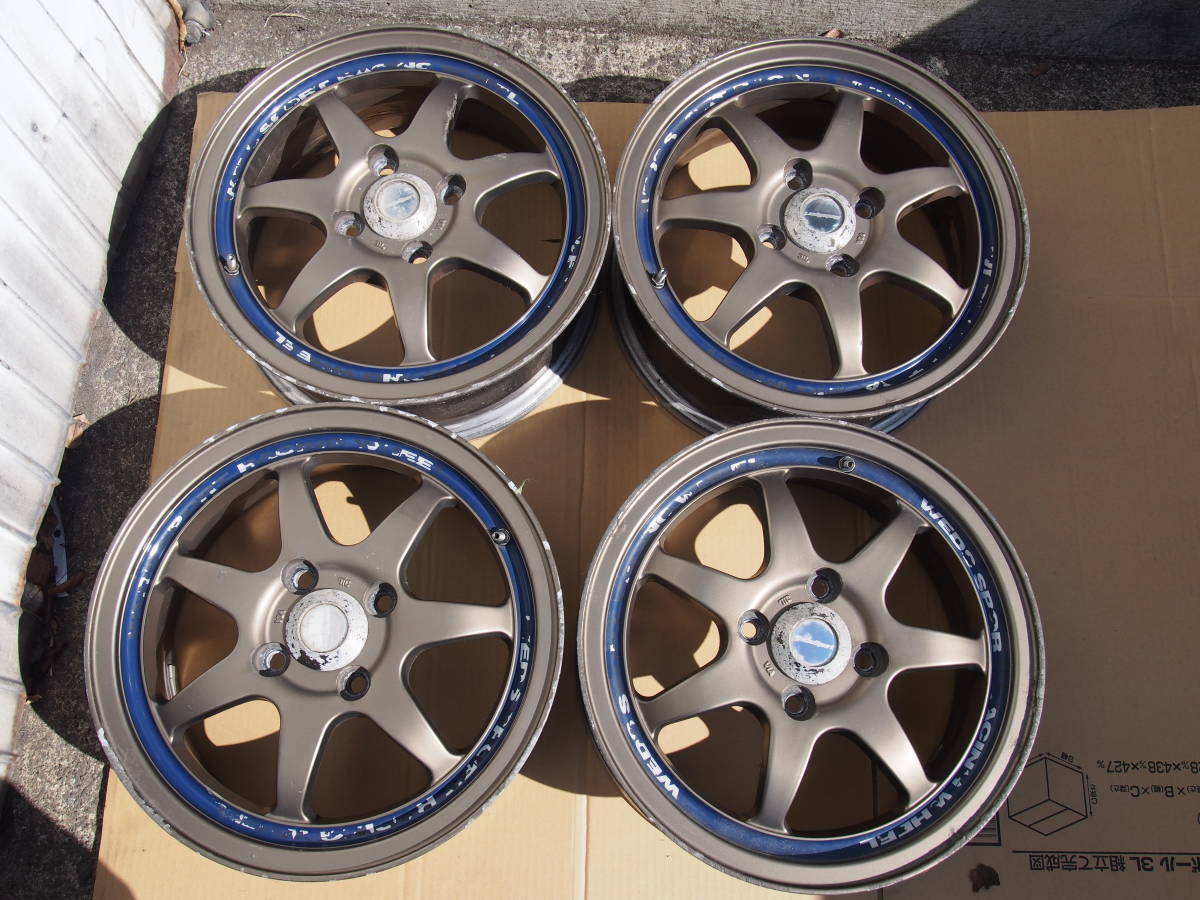 ウェッズ スポーツ レーシングホイール SA-90 14×5J ＋43 PCD 100 4H 