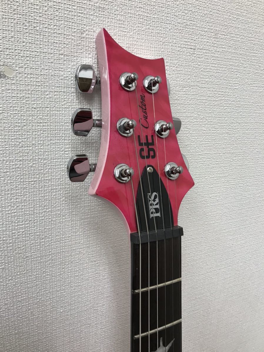 bst44-y1101)(b4) PRS SE Custom 24 pink エレキギター (PRS)｜売買