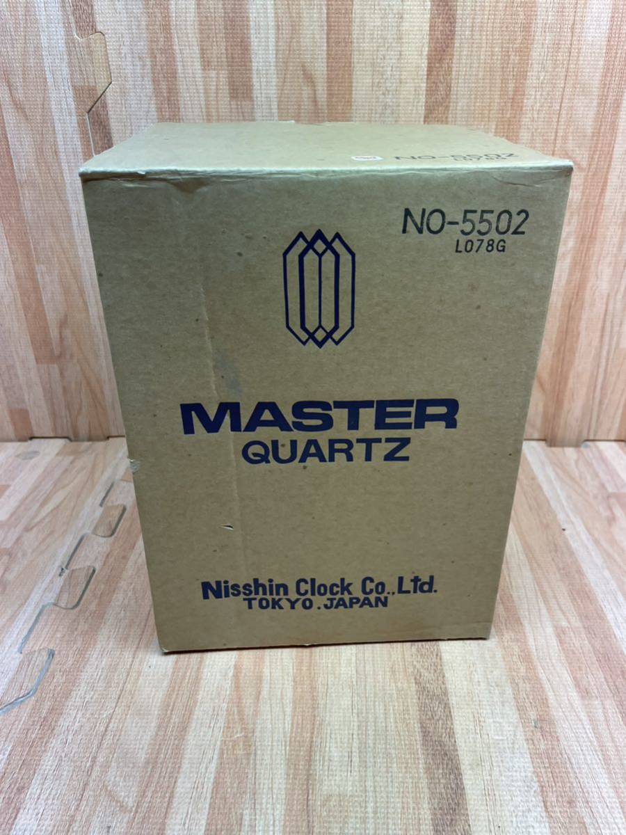 日新時計工業 MASTER LAUREL マスターローレル ガラスドーム 置時計