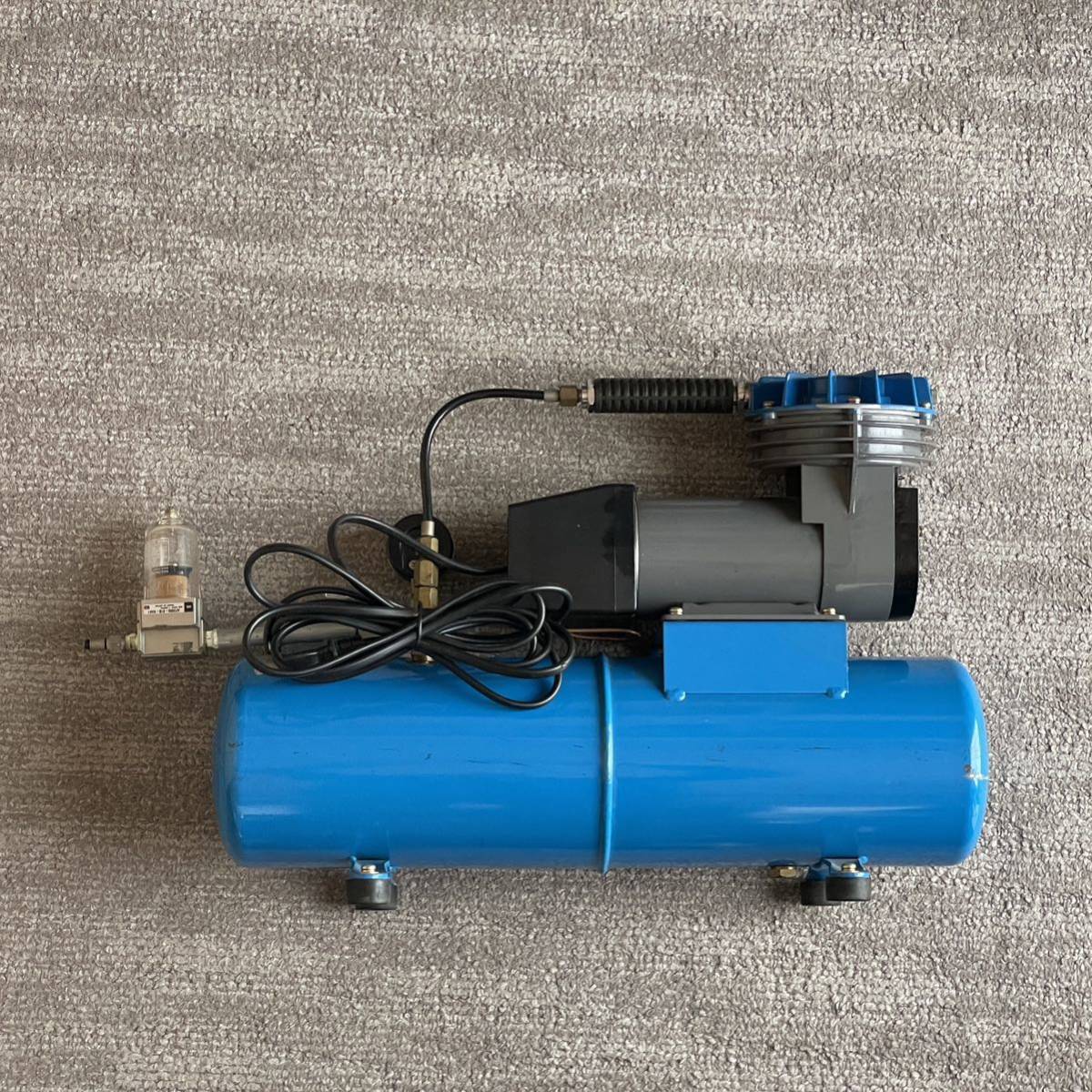 通電確認済み KISO POWER TOOL ミニコンプレッサー E5505T エアー 