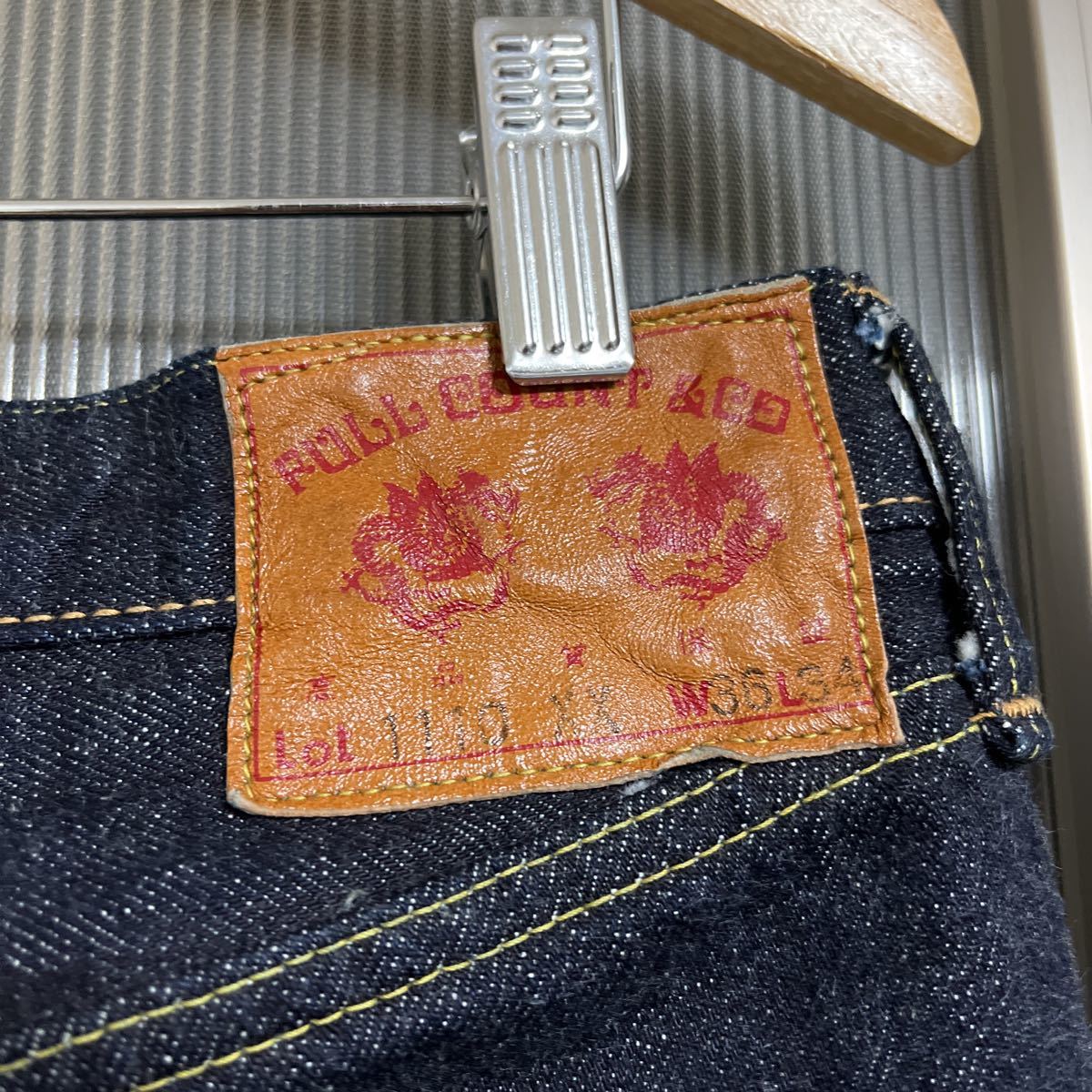 FULLCOUNT＆CO フルカウント Lot 1110XX セルビッチ デニム