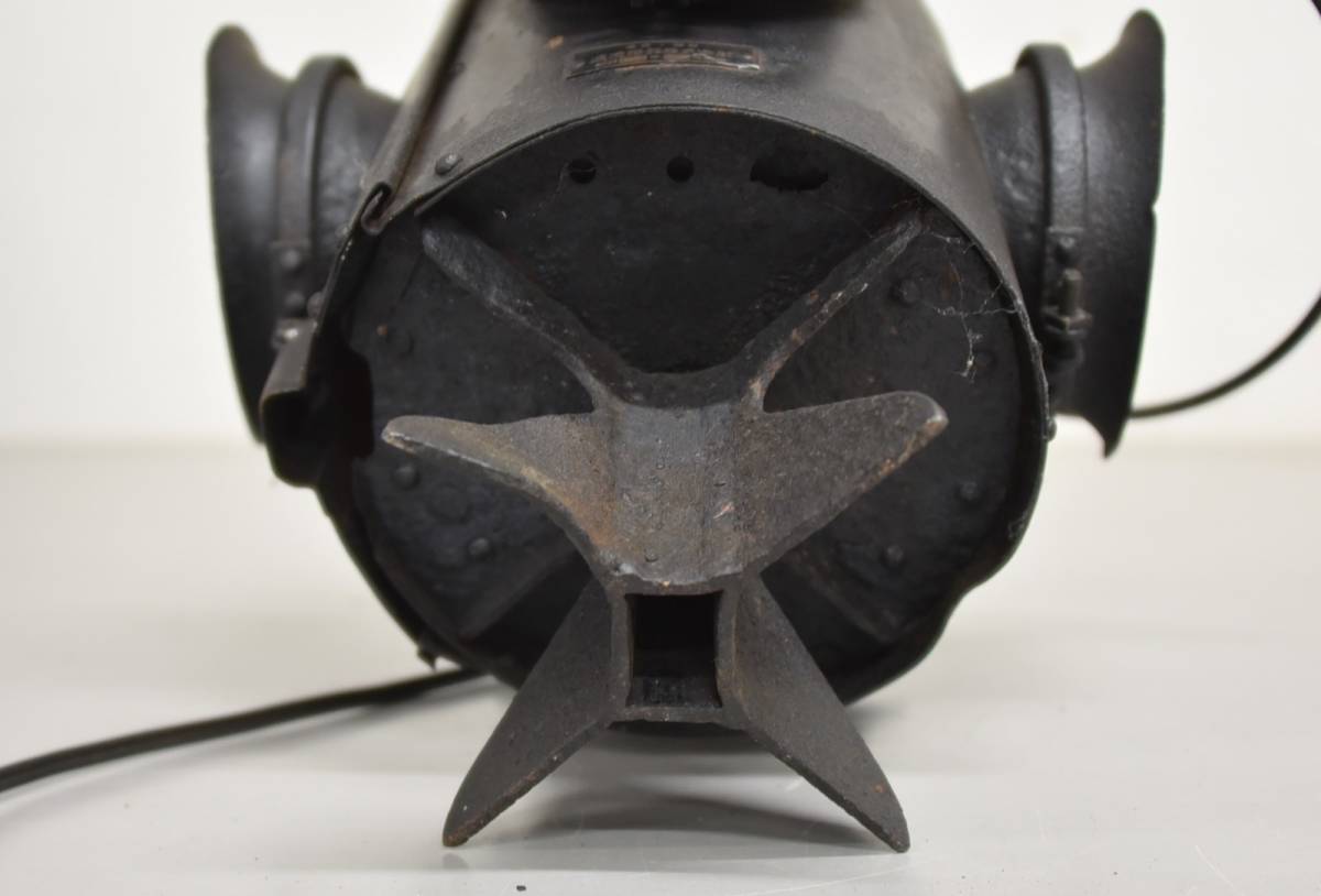 EY3-33 現状品 ジャンク品 渡邊燈器㈱ 転テツ標識灯 転轍機 信号灯