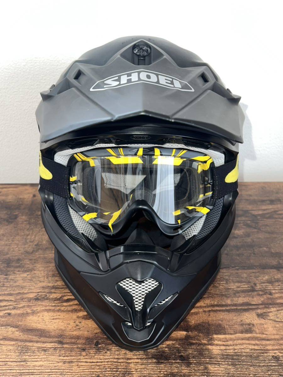 SHOEI オフロードヘルメット VFX-W マットブラック Mサイズ ショウエイ 