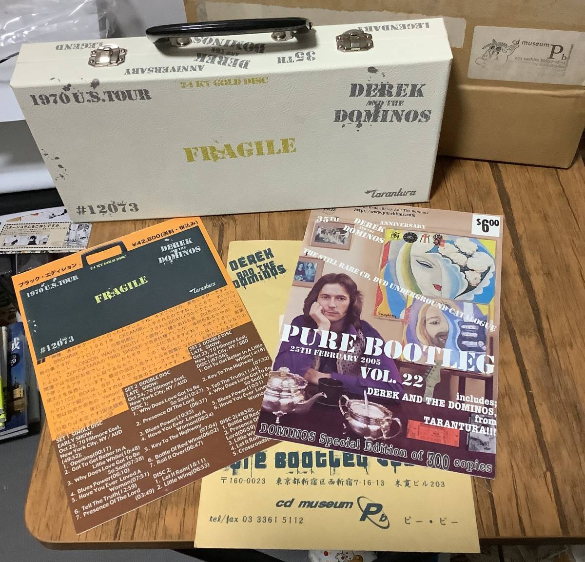 Derek & The Dominos ◇ 24kt Gold 11CD Box ◇ Tarantura ◇ 1970 US 