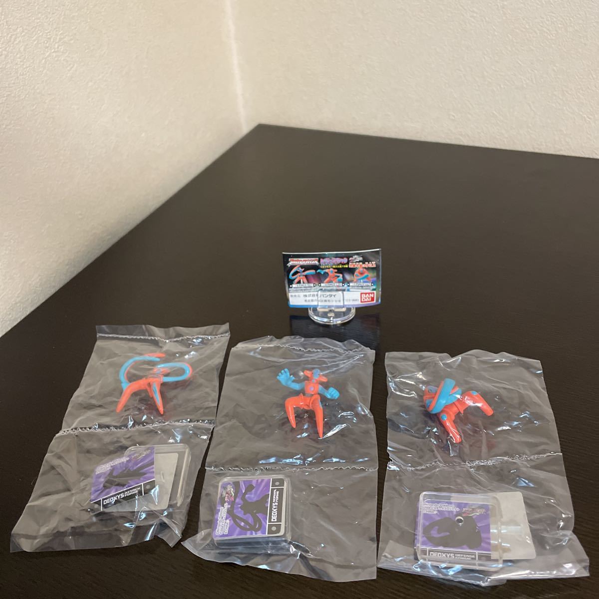 フルカラーアドバンス ムービースペシャル デオキシス ① ディフェンス ② ノーマル ③ アタック 未開封 ポケモン フィギュア