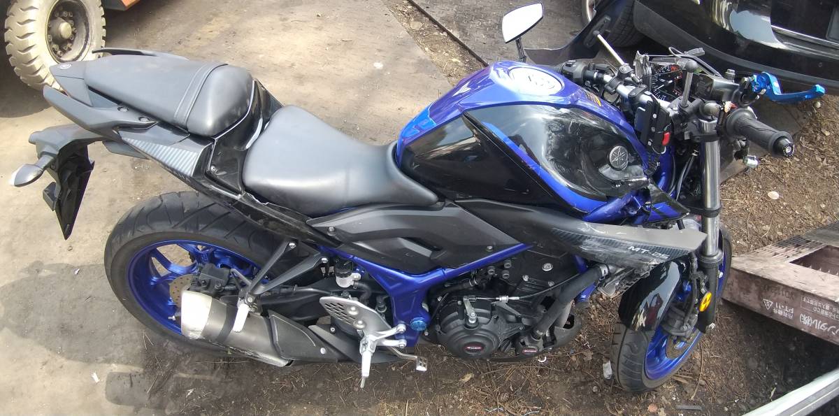 格安 1円 売り切り 大人気！！ヤマハ MT-25 250cc バイク 部品取り 