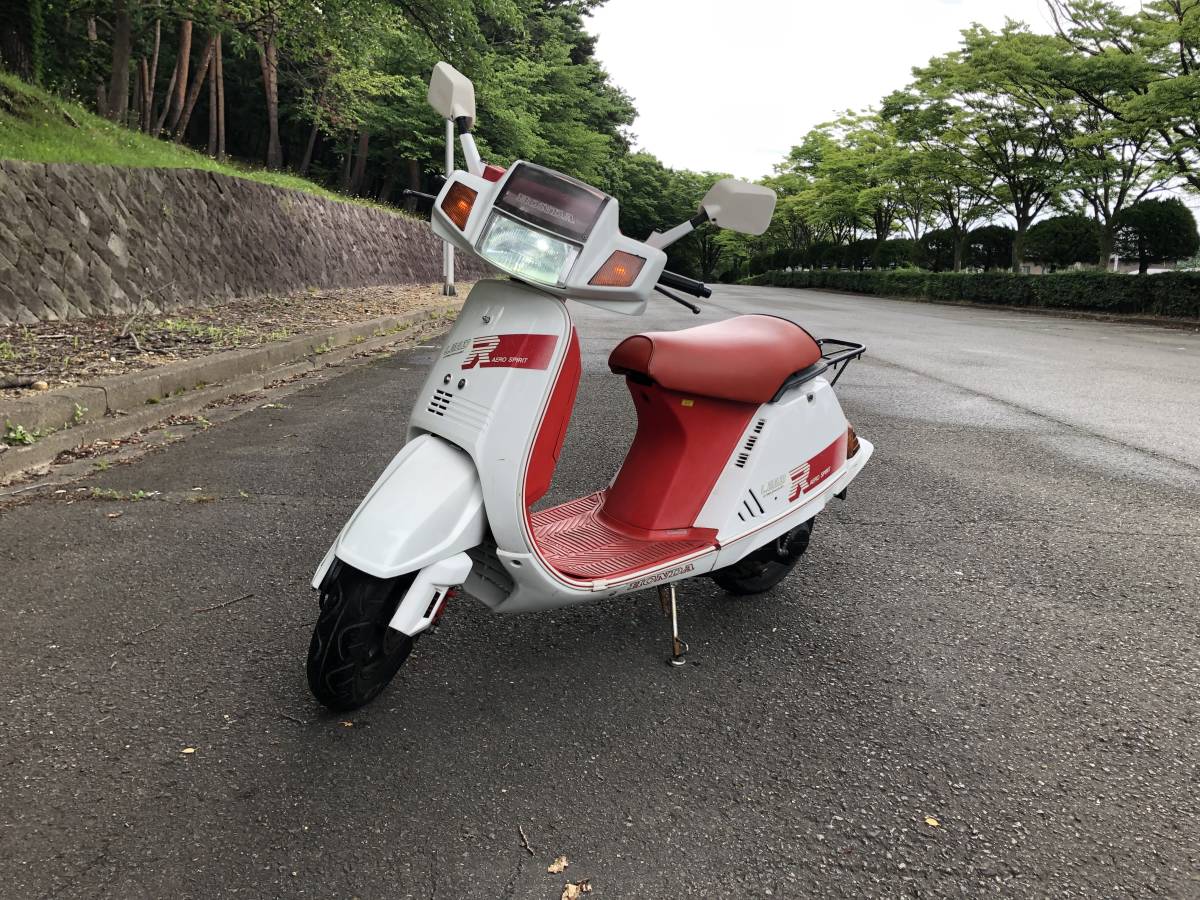 HONDA LEAD 50R ホンダ リード 50R AF10 人気の赤白！自賠責付き！引 