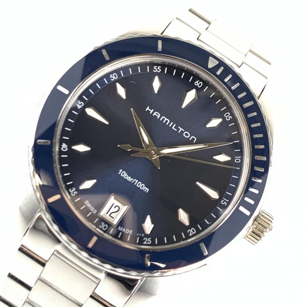 HAMILTON ハミルトン H374510 シービュー デイト 36mm メンズ クオーツ 