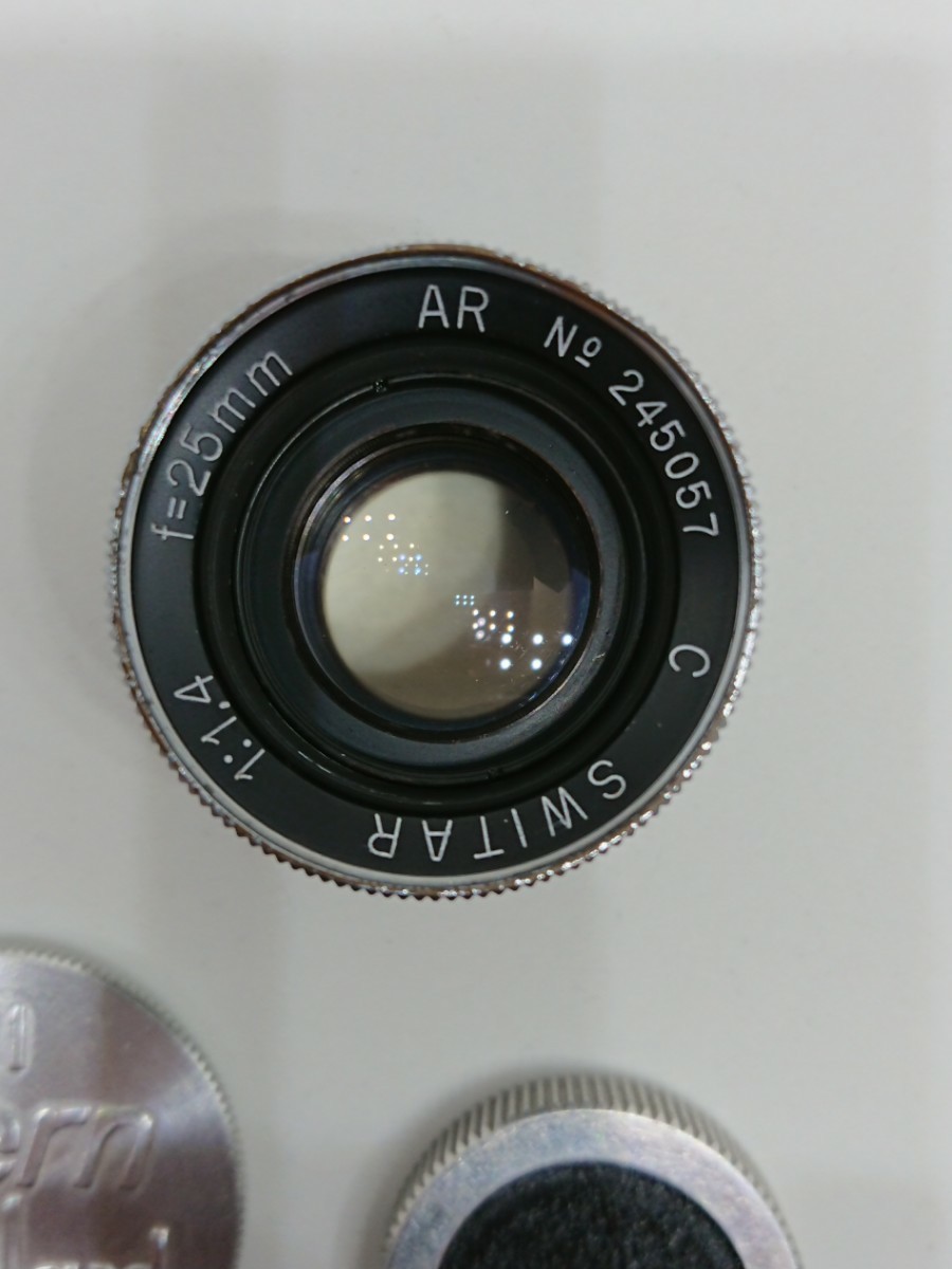 Cine Lens Gallery: Kern Switar 25mm f1.4 （ Cマウント ）