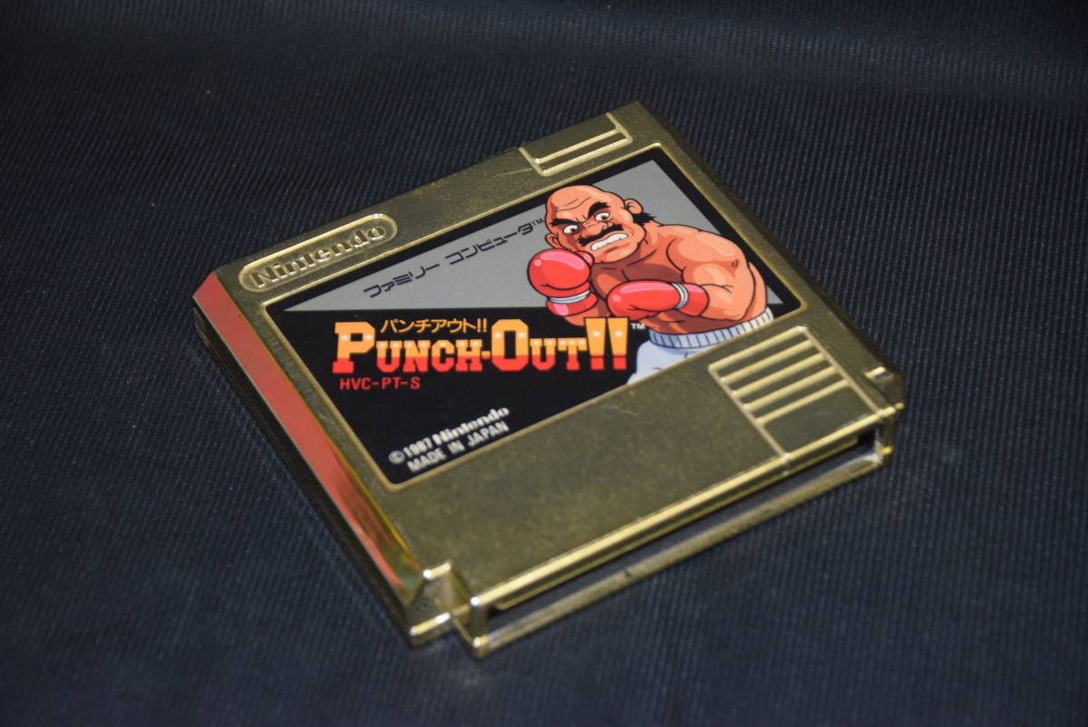 ファミコンソフト　　　　Punch-Out!! GOLD　　　(非売品)　　　(テスト済動作良好箱説なし) ②