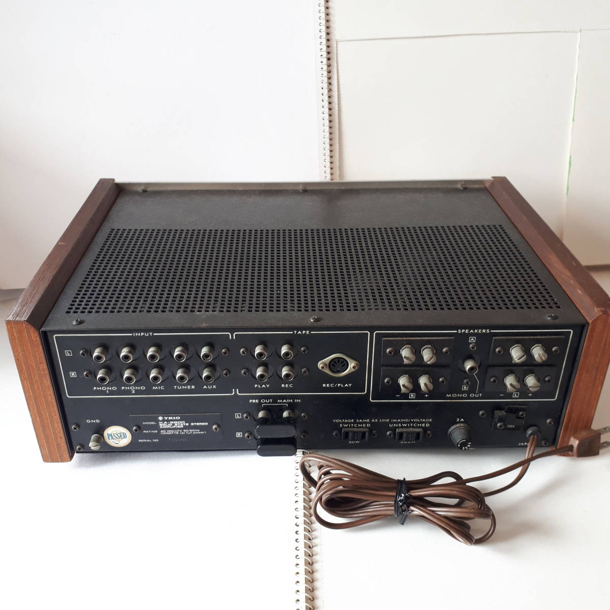 TRIO ステレオアンプ　KA-2600 TRIO KA-2600 - Amplifier | Kenwood ステレオアンプ Stereo Vintage