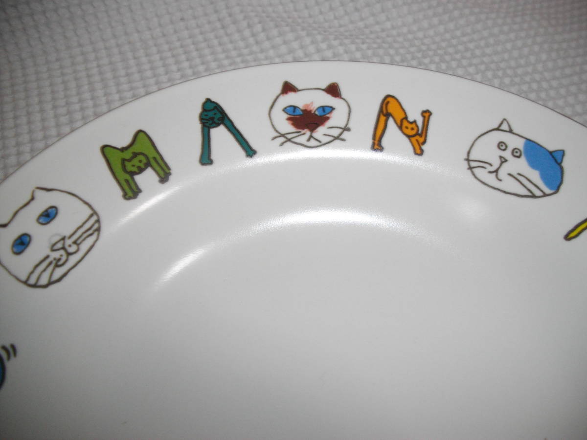 激安大特価,新品 【Manhattaner's・マンハッタナーズ〉カレー・パスタ皿 2枚 & タンブラー 2客 ◆ ペアカレーセット ネコ