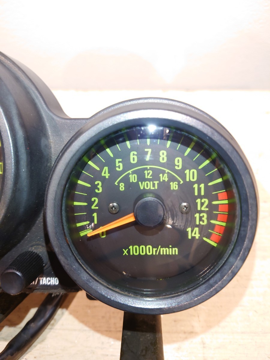 実働外し GPZ400F 純正 スピードメーター タコメーター メーター 