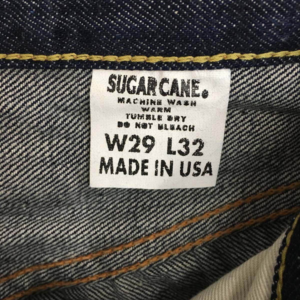 ○古3246 SUGAR CANE シュガーケーン デニム 1955年モデル SC41955A  