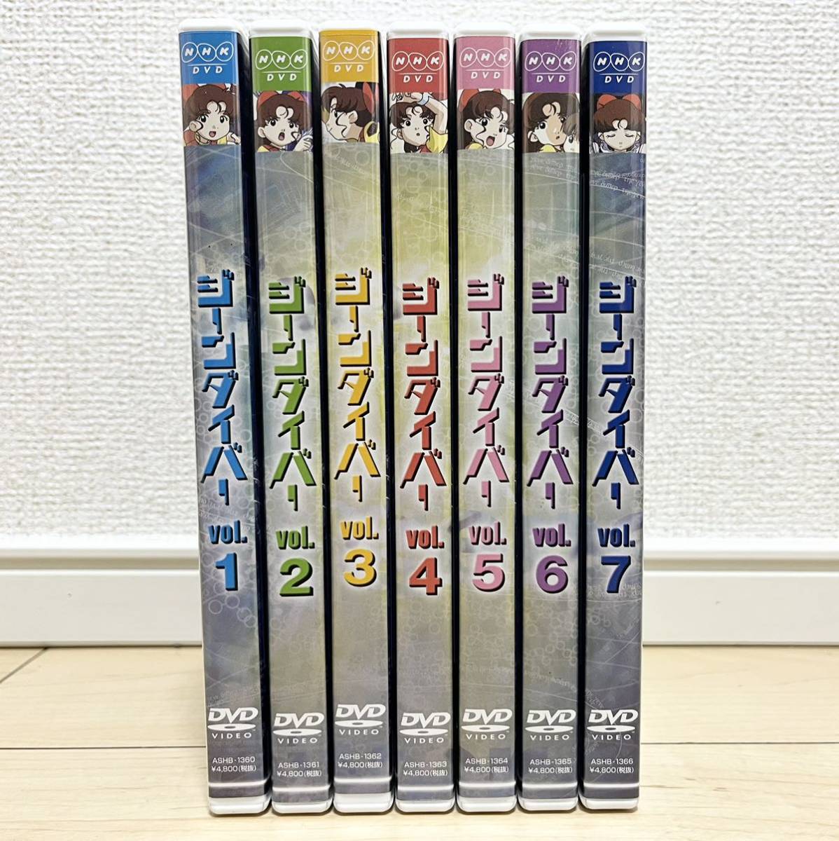 ジーンダイバー DVD 7枚組 NHK 天才てれびくん ジーンダイバー DVD