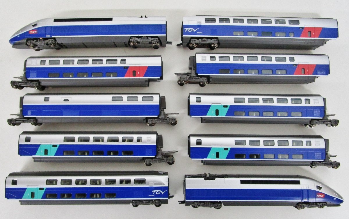 不動 KATO K10916 TGV DUPLEX 10両セット ジャンク agn031406の入札