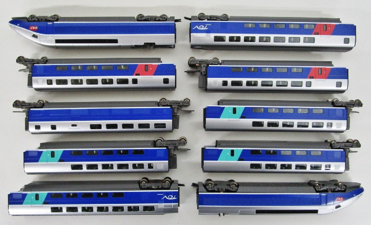 不動 KATO K10916 TGV DUPLEX 10両セット ジャンク agn031406の入札