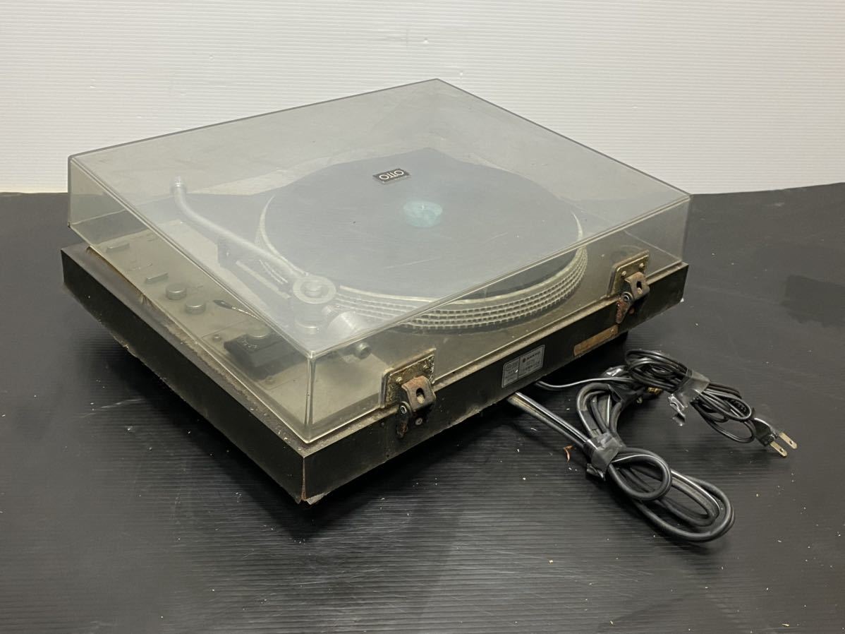 SANYO サンヨー OTTO オット レコードプレーヤー ターンテーブル ダイレクトドライブ 100v TP-L3 【動作確認済み】_4