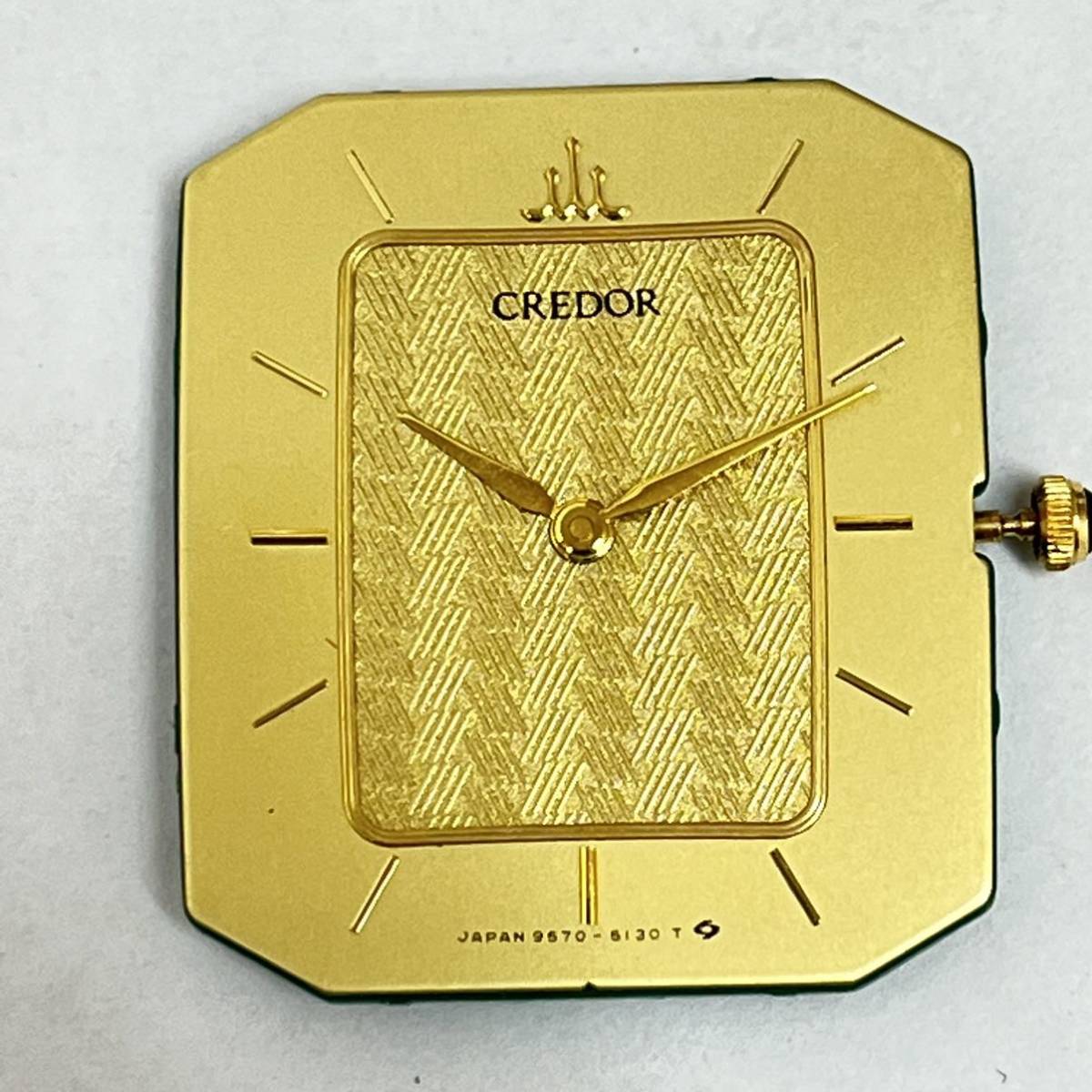 SEIKO セイコー クォーツ クレドール CREDOR ムーブメント 9570A 文字 
