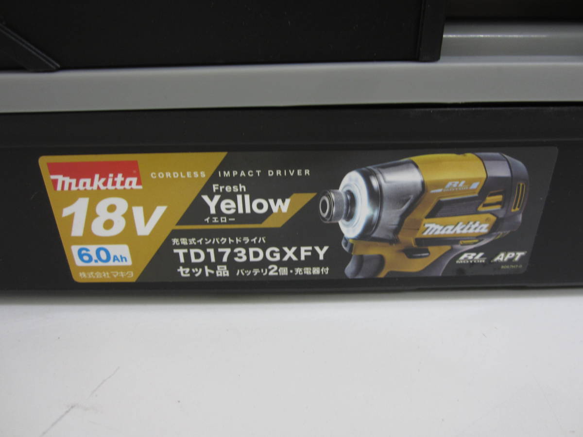 未使用 マキタ 18V 純正品 TD173DGXFY インパクト 24-46 つれなかっ 