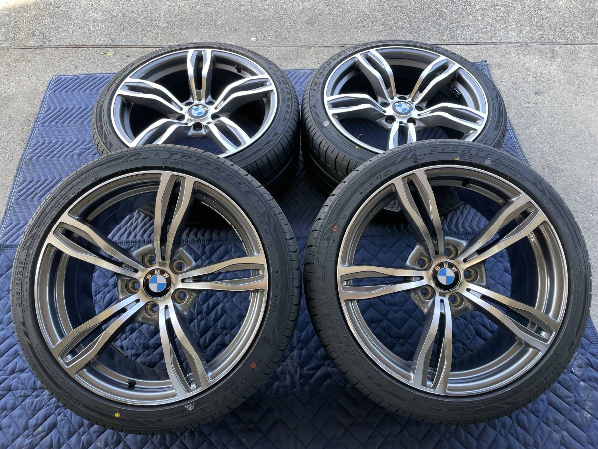  即納可 格安 限定1台 タイヤホイール4本セット BMW タイヤ＆ホイールセット 5シリーズ 6シリーズ X3 F10 F11 F12 F13 E83(ラジアルタイヤ)｜売買されたオークション情報、yahooの商品情報をアーカイ 5穴