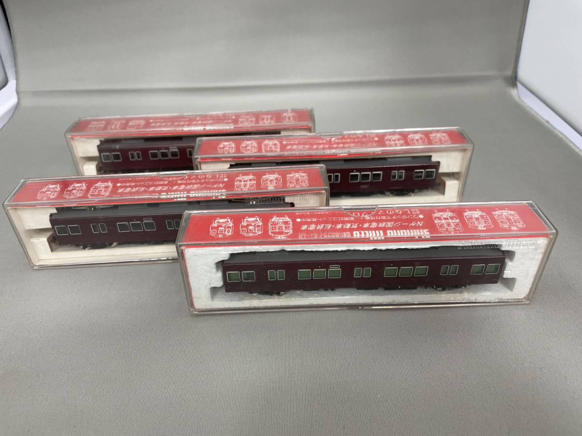 （Nゲージ）しなのマイクロ　阪急3000系 4両セット 1201-1】Shinano micro しなのマイクロ Nゲージ 鉄道模型 4点セット