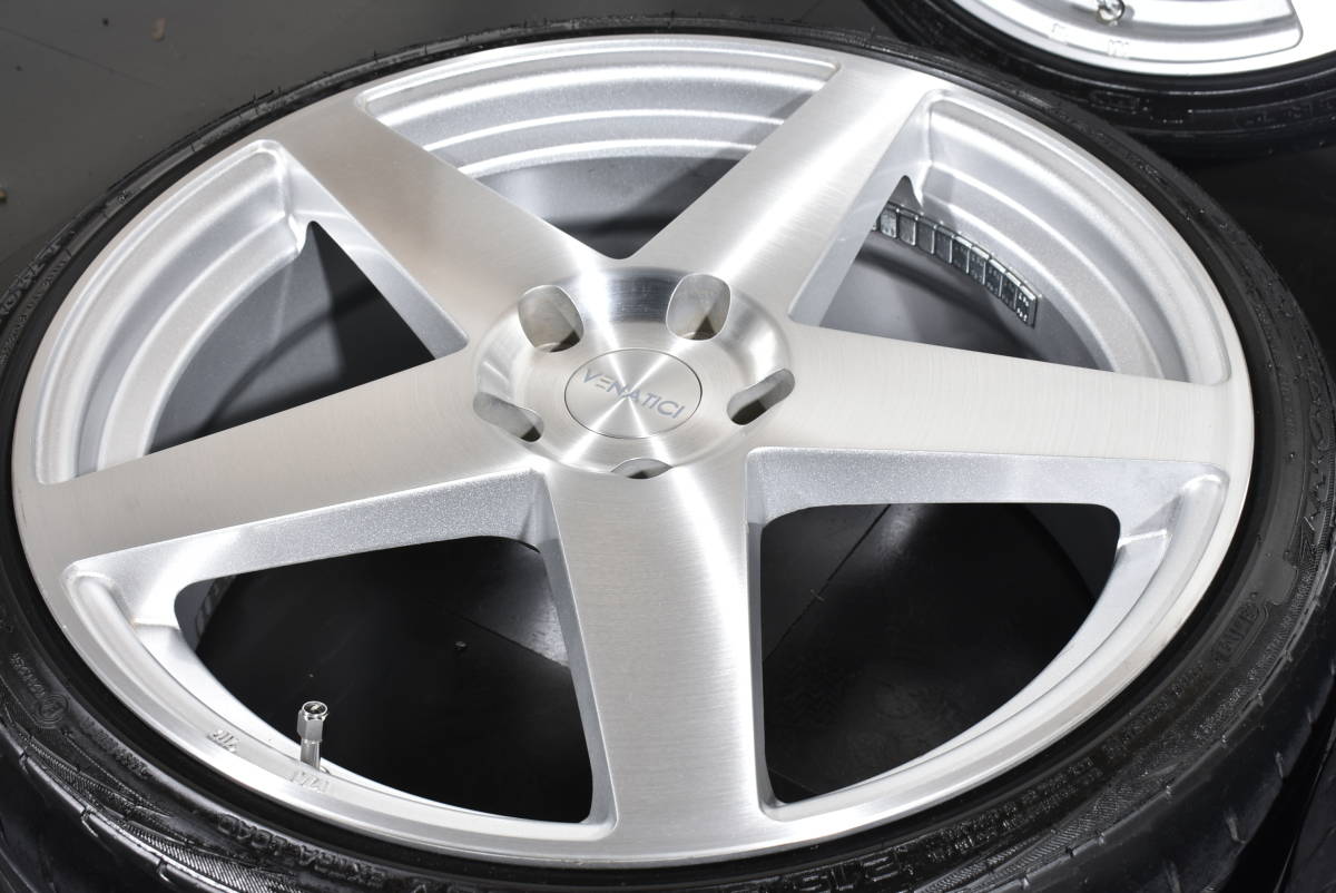 ☆MLJ VENATICI C-51S 19インチ☆PCD114.3 8J +53☆ATRSPORT☆215 