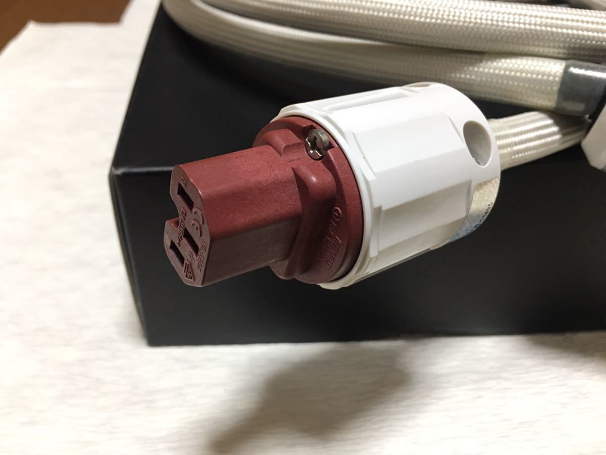 V2 Oyaide Black Mamba Power BLACK Cable MAMBA-α PCOCC-A 1.8m