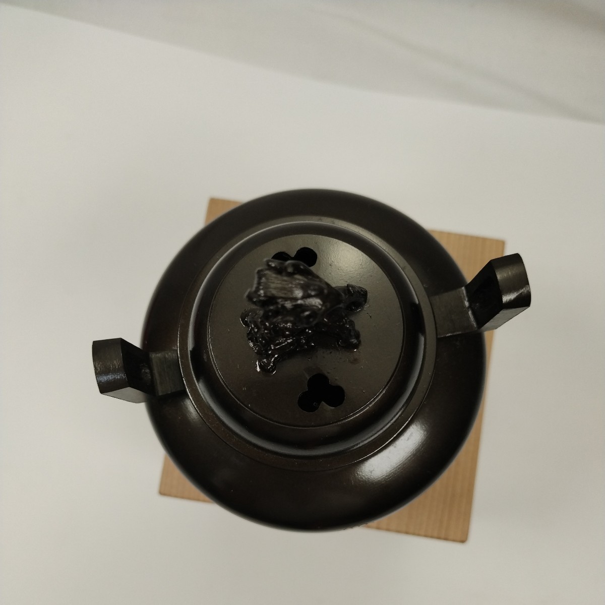 獅子香炉 青銅製】瑞峰 銅製 香炉 三足 香 仏具 寺院 茶室 茶道具 香 
