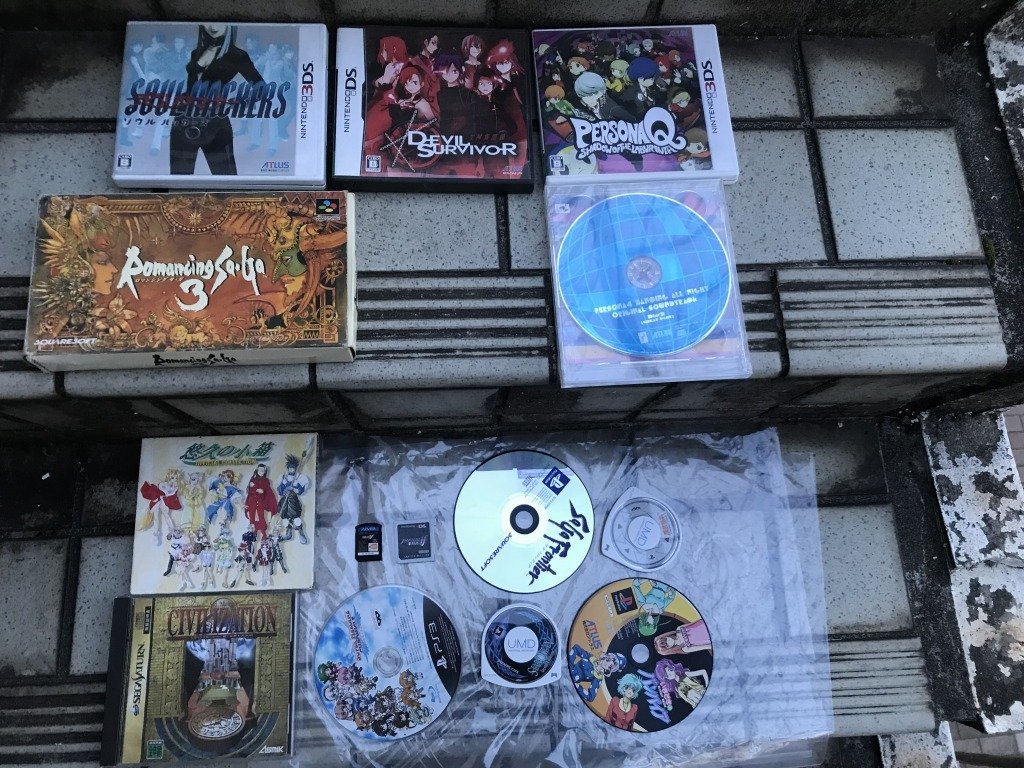 G6 動作未確認 ジャンク品 セガサターン PSP 3DS ロマンシングサガ3