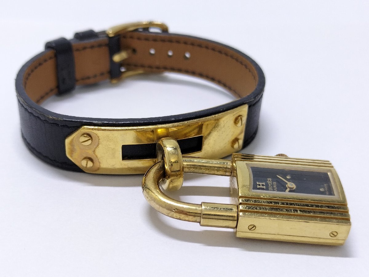 HERMES ○ジャンク エルメス HERMES ケリーウォッチ レディース腕時計