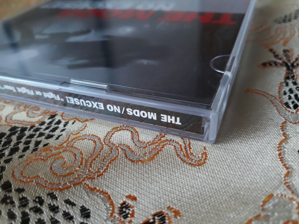 THE MODS CD+ DVD 2枚組 フライヤー付/ NO EXCUSE Fight or Flight