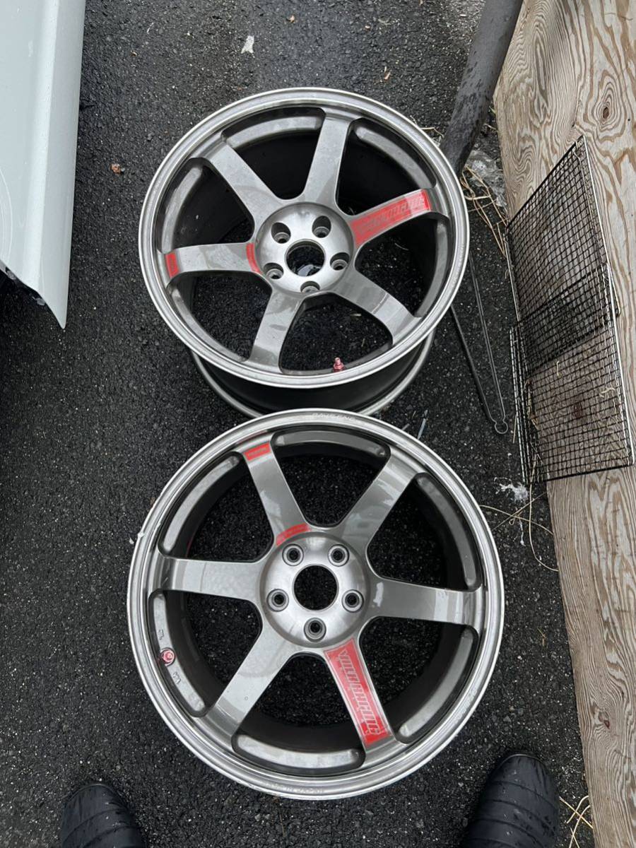 RAYS VOLK RACING TE37 SAGA SL ボルクレーシング 18インチ 10.5J+22 