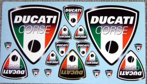 corse 2026年最新Yahoo!オークション -ducati ステッカーの中古 