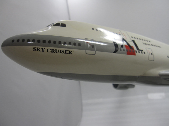 JAL 日本航空 日航ジャンボ BOEING 747-400 スケールモデル JA8076 