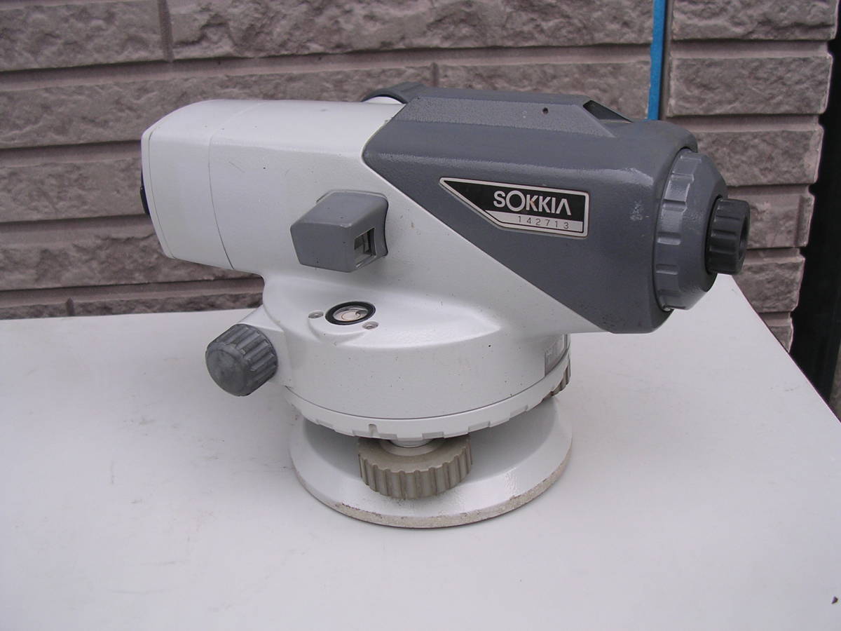 B21 ソキア オートレベル 自動レベル SOKKIA 0 校正証明書付き 測量機専門店 有限会社湘南通商 - 中古 オート 1 自動レベルのレンタル 計測器・測定器の即日レンタルなら B21 計測器・測定器・測量機のレンタルならソーキ