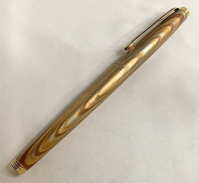 レア！PARKER 75 パーカー75 万年筆 レインボー 18KGF ペン先 14K