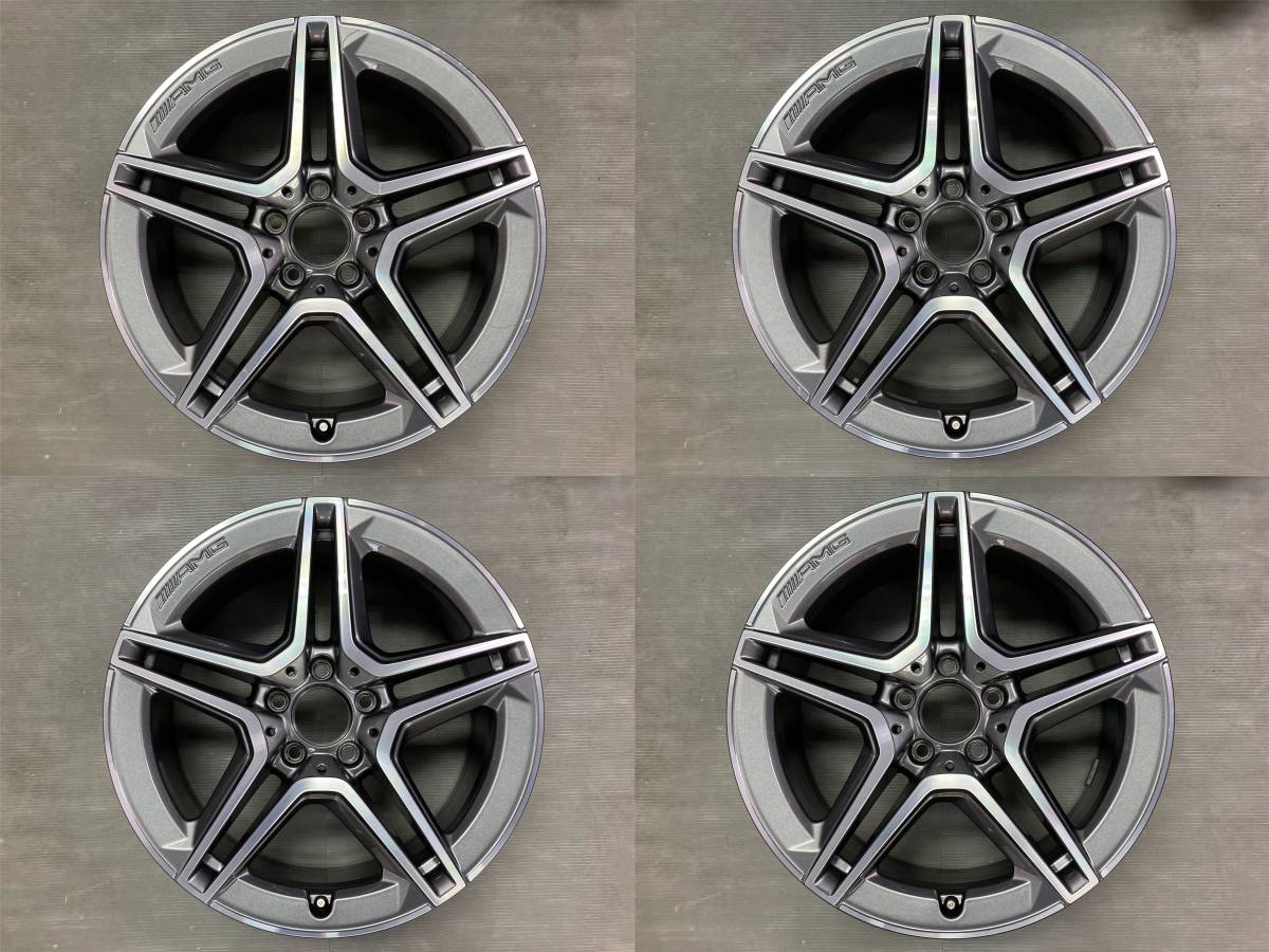 送料無料【 ベンツ Aクラス W177 AMG 純正 4本 】18インチ 7.5J +49 
