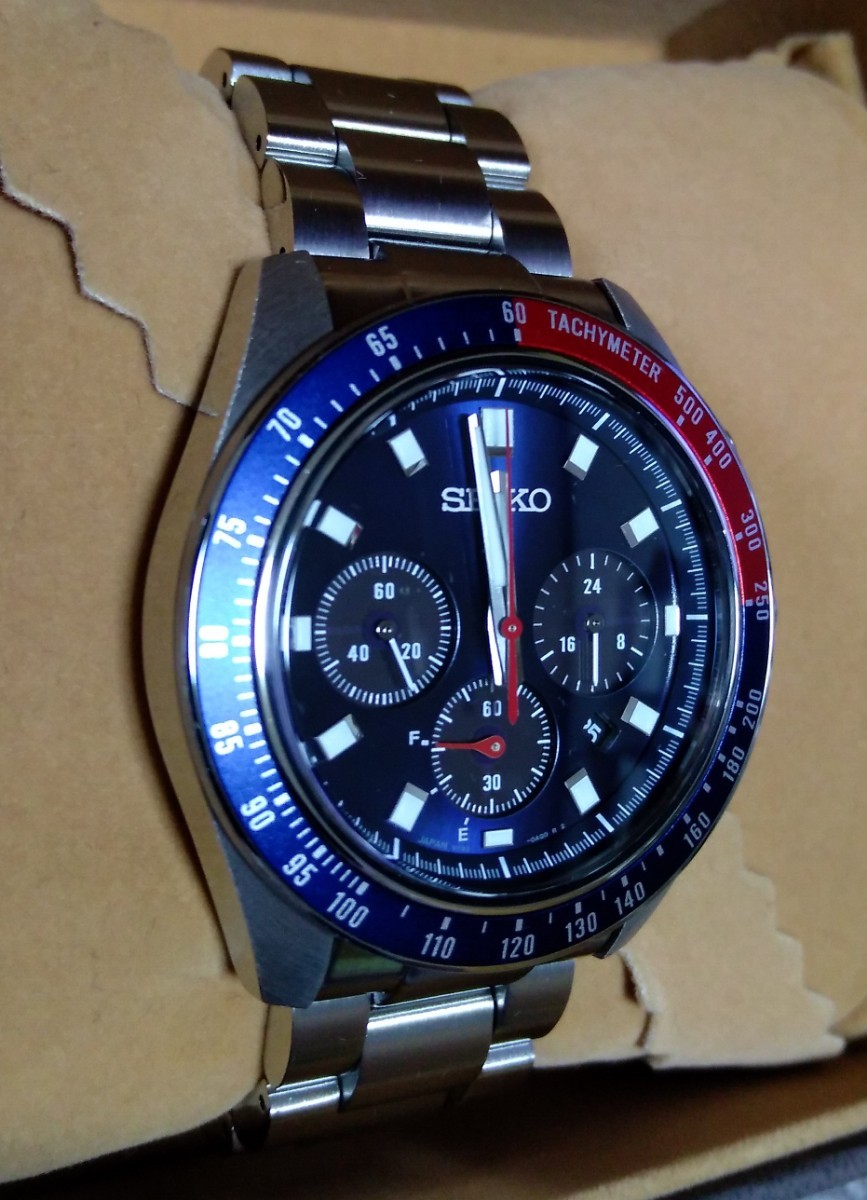 セイコー プロスペックス スピードタイマー ソーラークロノグラフ 